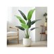 thumbnail image 1 of 4-foot bird of paradise green tropical artificial plant para indoor home, sala de estar, y oficina decoration, 1 of 10