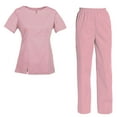 thumbnail image 1 of Women's Scrubs Set Scrub Top and Pants Scrubs Set, 1 of 3