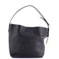 thumbnail image 4 of Pre-Owned VLogo Ohval Hobo Shoulder Bag Leather By Rebag, 4 of 7