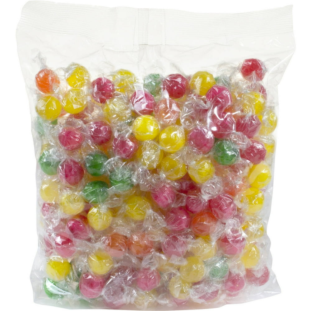 Quality Candy Sour Fruit Balls, 5 lbs