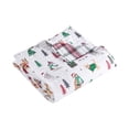 thumbnail image 1 of Levtex Home - Meowy Christmas - Manta - Rojo, Verde, Gris y Blanco - Edredón (50x60 pulgadas) y Funda de almohada 50x60 pulgadas - Algodón, 1 of 4