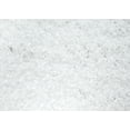 Garland Rug Gramercy Washable Polypropylene White Bathroom Carpet, 6' x