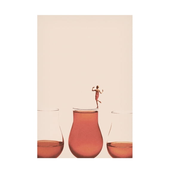 Trademark Fine Art Maarten Leon I Prefer The Full One Canvas Wall Art