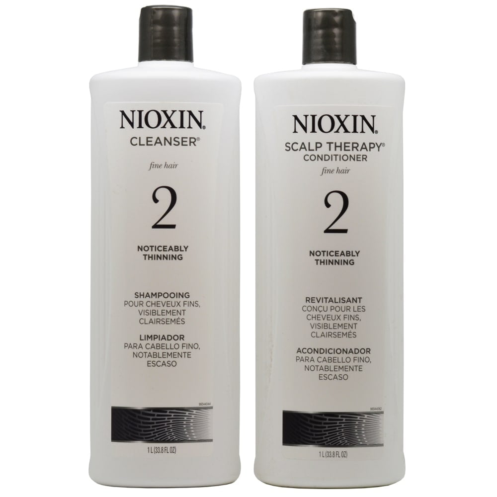 Nioxin Nioxin System 2 Cleanser & Scalp Therapy Shampoo and