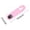 Pink#6, variant on Leather Car Seat Headrest Hooks | Foldable Backrest Storage Organizer | Hidden Double Hooks for Purses, Bags & Groceries | Universal Fit for All Cars | 1-Pack