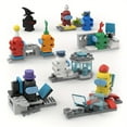 thumbnail image 1 of Little Men Building Blocks With School Scenes Blocks, Perfect Gift For Children, 1 of 5