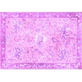 thumbnail image 1 of Ahgly Company Indoor Rectangle Animal Purple Traditional Area Rugs, 3' x 5', 1 of 4
