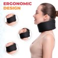 thumbnail image 4 of SNUG360 Soft Neck Brace for Neck Pain Relief and Support, Unisex 3.5” Cervical Collar (X-Large, Black), 4 of 6