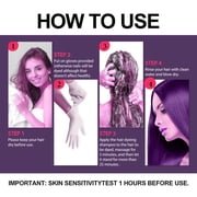 Purple color fixing shampoo, suitable for dyeing and white/blonde hair, moisturizing, unisex, hair care, color fixing, elegant packaging, rich in lavender extract