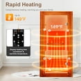 thumbnail image 4 of OUTEXER Far Infrared Sauna for Home Dry Sauna for Home Wood Sauna Room 1 Person Infrared Sauna Indoor One Person Sauna Low EMF Okoume Wood Sauna with Control Panel, Bluetooth Speakers, 4 of 9