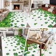 thumbnail image 5 of 5x8 Area Rugs for Living Room, Green Leaves Non Slip Area Rugs for Kitchen Bedroom Entryway, Watercolor Botanical Pastoral Elegant Washable Carpet Runner Rug Floor Mats for Bedroom Home Decor, 5 of 8