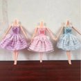 thumbnail image 4 of Conjunto de ropa de muñeca de 15 Uds. zapato de tacón alto vestido de fiesta de muñeca para niñas accesorios de regalo JShteea libre de BPA, 4 of 9