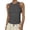 Dark Gray, variant on GIPQJK Womens Tank Tops Sleeveless Crew neck Summer Fitted Camisole Ribbed Spaghetti Strap Basic Trendy Clothes,Army Green 2XL