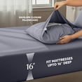 thumbnail image 4 of Utopia Bedding Queen Bed Sheets Set &acirc;?? 4 Piece Queen Size Sheets, Soft Breathable Microfiber, 4 of 6