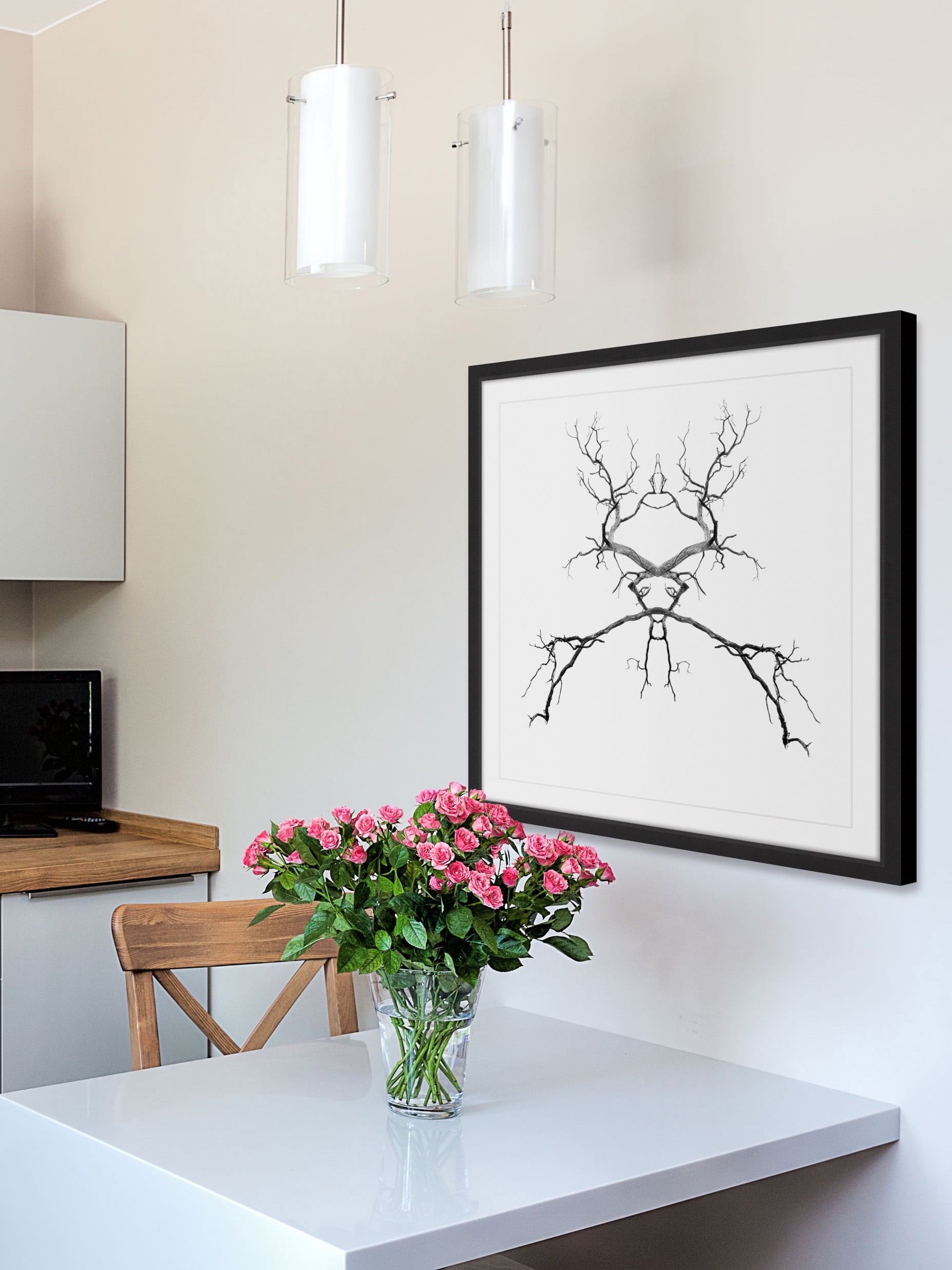 "Bare Limbs" Framed Painting Print