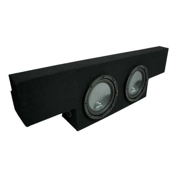 01-06 Chevy Silverado Non-HD Crew Truck Harmony R124 Dual 12" Sub Box Enclosure