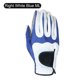 thumbnail image 3 of Eigraketly 1 guante de golf para hombre, guante de golf antideslizante, manopla deportiva elástica de microfibra, derecha, blanco azul, ML Type2 NO2 Eigraketly OD000898-24, 3 of 6