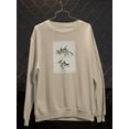 thumbnail image 3 of Bluegrey Flycatcher Sweatshirt Women -John James Audubon Designs, Female 5X-Large, 3 of 4