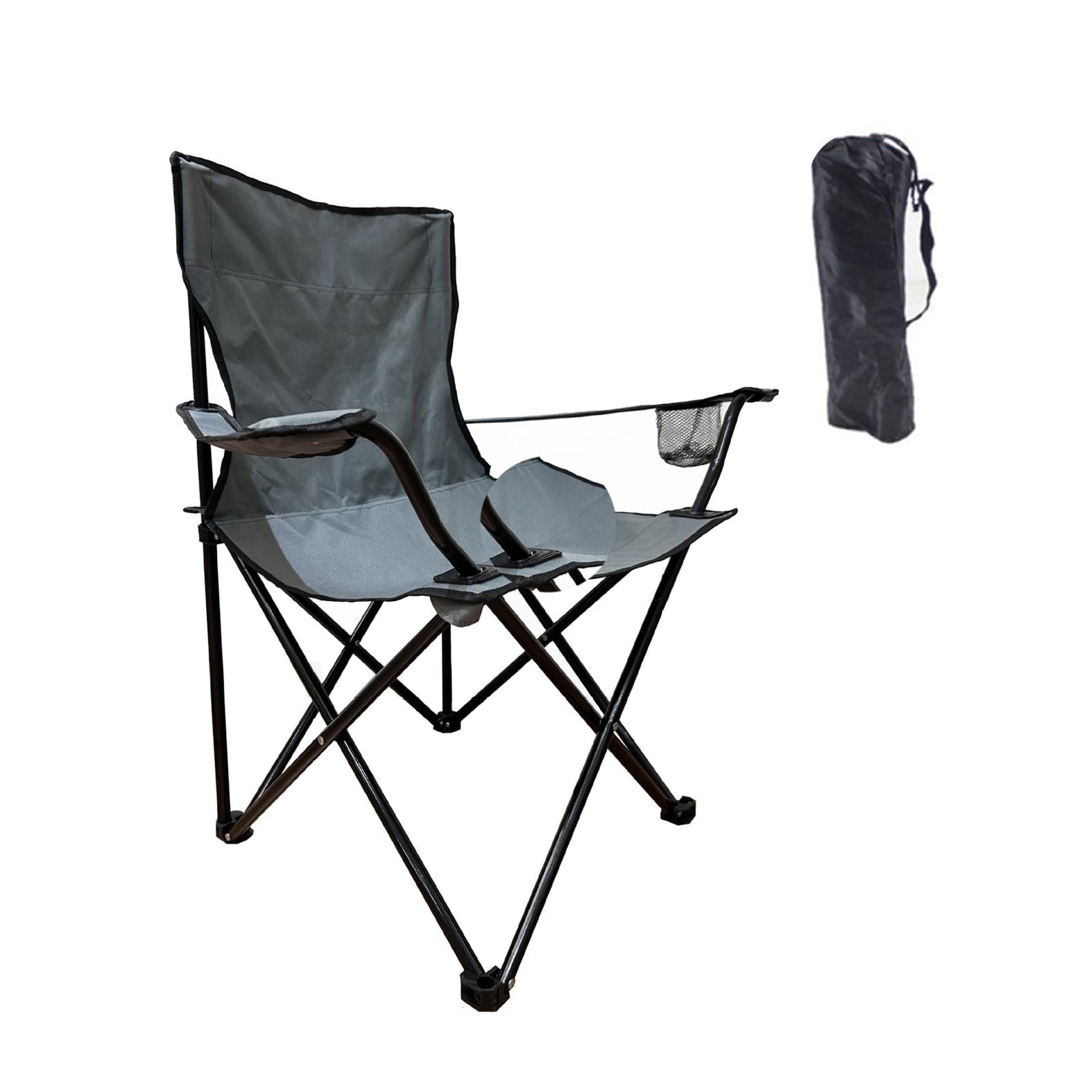 Camping Folding Chair Portable Camping Chairs with Carrying Bag Camp ...