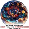 thumbnail image 2 of Wooden Puzzle for Adults-Wooden Puzzle  Shape  3D Universe Wooden Jigsaw Puzzle for Adults, Best Gift, Wood Puzzles, Challenge Wooden Jigsaw Puzzle 17.3 * 17.3in 450pcs, 2 of 7