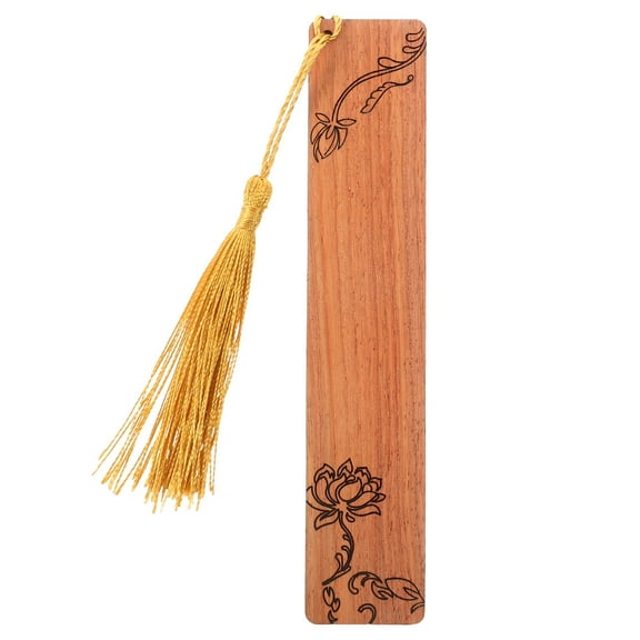 FRCOLOR 1Set Classic Design Wood Bookmark with Page Marking Function for Men and Women Home Use