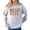 Mimi - Gray Sweatshirt, variant on Mimi Ink-Printed Lace Christmas Sweatshirt Grandma Holiday Sweater -Each Saying Sold Separately Red Sweatshirt Adult Medium