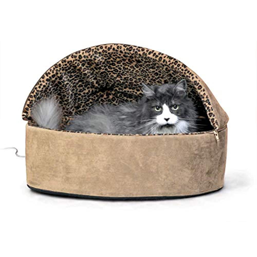 large covered cat bed