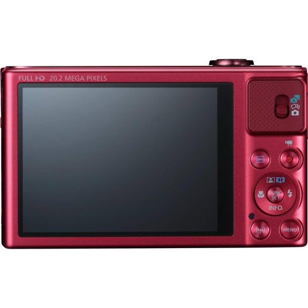 Canon PowerShot SX620 HS Digital Camera (Red) with Advanced
