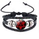 thumbnail image 5 of Pulsera de Anime Sharingan Eye para hombres, brazalete de cuero con figura Vintage, moda gótica para fanáticos, regalos de joyería, 2021, 5 of 5