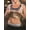 Apricot, variant on Unisex Shapewear Hot Thermo Shapewear Exercise & Workout Sauna Suit Abdominal Trainer, Upper Body Fat Burner with Zip for Weight Loss