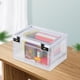 thumbnail image 3 of Caja de almacenamiento transparente con cerradura para tableta, caja de bloqueo para teléfono, caja de almacenamiento de cosméticos, organizador de, 3 of 8