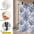 10x8ft photo backdrop, starfish coastal soft polyester... 10x8ft Photo Backdrop, Navy Blue Coral Coastal Soft Polyester Backdrop ...