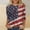 A1000_Multicolor, variant on Vetsdori Red White and Blue Shirts for Women Summer Fourth of July Pullover Independence Day American Flag,3/4 Sleeve Plus Size Casual Graphic Ladies Tops Fashion