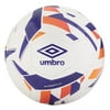 Umbro Youth (Size 4) Neo Futsal Pro Soccer Ball, White/Spectrum Blue/Bright Marigold/Teaberry