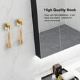 thumbnail image 6 of 5 - Piece Bathroom Hardware Accessories Set Wall Mounted, 6 of 8