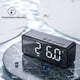 thumbnail image 3 of Altavoz Bluetooth InaláMbrico G50 con Despertador FM Mini Tarjeta Pantalla de Temperatura Espejo Audio Rosa, 3 of 10