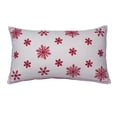 thumbnail image 1 of Vickerman QTX17605 Coussin de Collection Let It Snow White 12 x 20 Po., 1 of 2