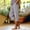 Brown, variant on Asgosdo Women Capris Pants High Waisted Side Slit Striped Casual Basic Beach Vacation Pants with Pockets