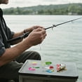 thumbnail image 4 of 127Pcs Fishing Lures Set with Tackle Box, Assorted Artificial Baits Kit Including Crankbaits Spoons Soft Plastics and Hooks, Complete Portable Accessory for Freshwater Saltwater Fishing, 4 of 5