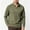 Army Green # Mens Shirts, variant on Vetsdori Sweatshirt Tshirts for Men Long Sleeve Zipper Pullover Work Winter Travel Plain Stand up Collar Mens Shirts Casual