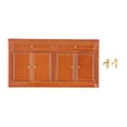 thumbnail image 2 of Modelo De Fregadero De Casa De Muñecas, Fregadero De Cocina En Miniatura De Mármol, Accesorio De Adorno, Madera De Abedul, Escala 1:12 Realista Para Sala De Estar, 2 of 7