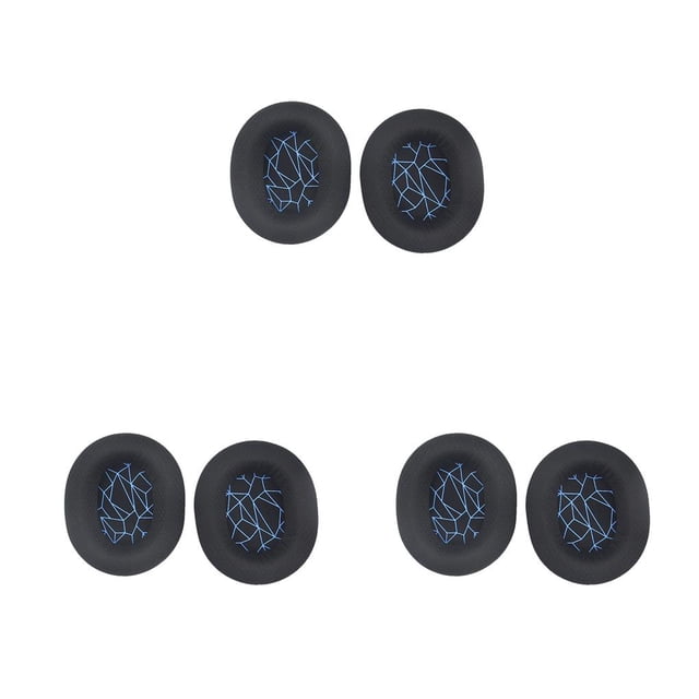 Bearachild 2 piezas de almohadillas para auriculares, auriculares con aislamiento de ruido, auriculares montados en la cabeza, orejeras suaves, almohadillas Type1 NO1