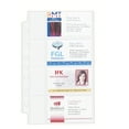 thumbnail image 4 of Avery Clear Business Card Organizer Pages for 5.5" x 8.5" Mini Binders, Pack of 5 Holds 40 Cards, 4 Packs, 20 Pages Total (76025), 4 of 7