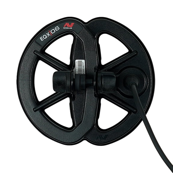 Minelab EQX 06 6" Waterproof Double-D Smart Search Coil for Equinox Series and X-Terra Pro Metal Detector