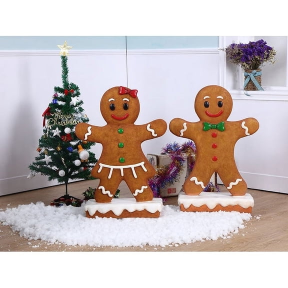 HI-LINE GIFT LTD. GINGERBREAD BOY STATUE