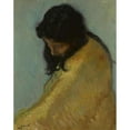 thumbnail image 3 of Isidre Nonell 20x24 Black Modern Framed Museum Art Print Titled - Consuelo (1902), 3 of 5