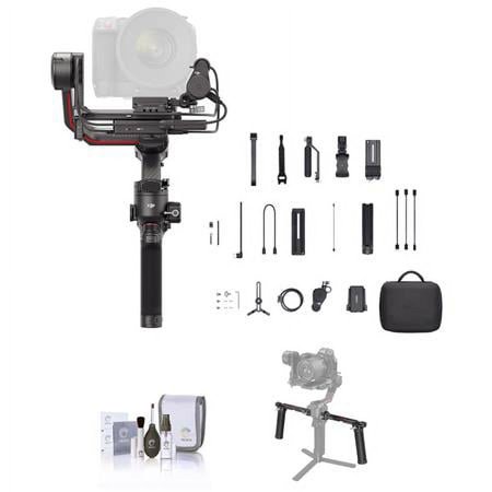 UPC: 0192223223615 | RS 3 Pro Combo Gimbal Stabilizer Bundle with SmallRig Dual Handgrip  Cleaning Kit
