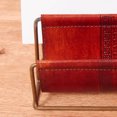 thumbnail image 4 of Leather Letter Holder, 4 of 4