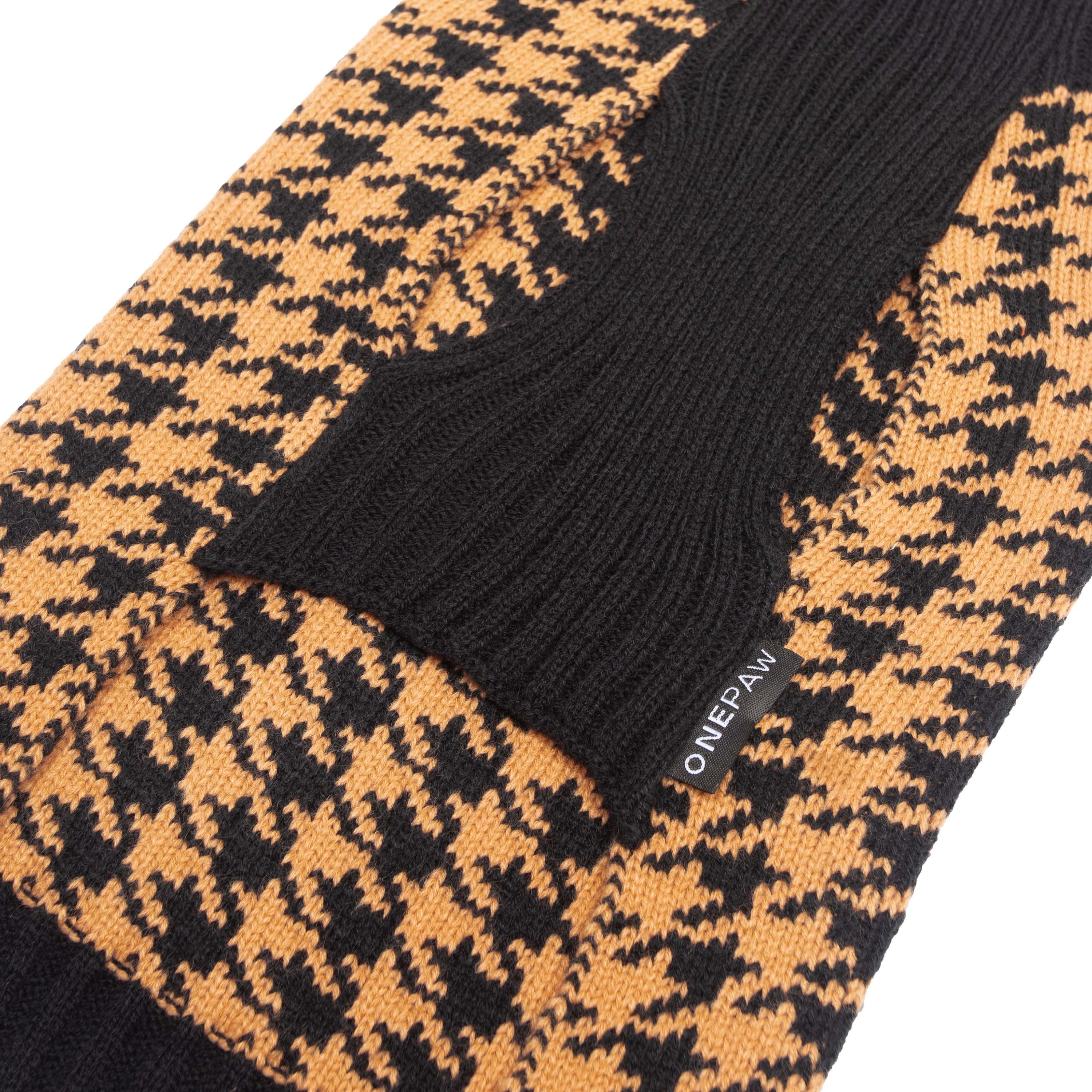 One Paw, Jacquard Sweater, Dog Sweater, Elegant Pattern