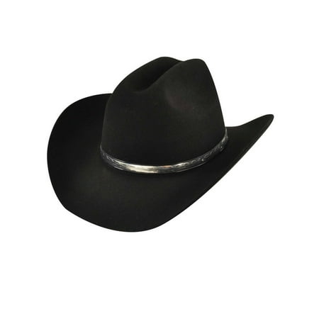 Bailey Cowboy Hat Mens Silver Band Cattleman Silver Streak